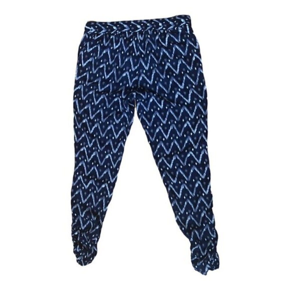 Noppies Maternity Trousers Sheer Ikat  Argyle Casual Pants Navy